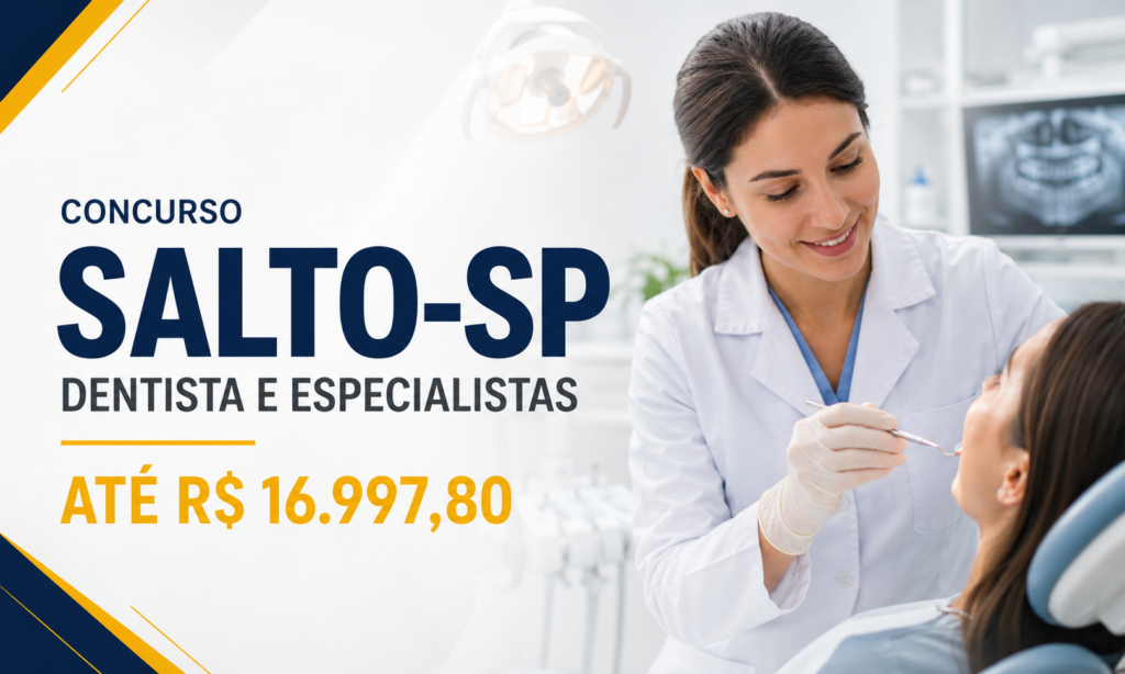 Descubra todas as informações que você precisa saber sobre o edital da Prefeitura de Salto - SP e prepare-se para conquistar sua vaga! Clique e confira nossas dicas.